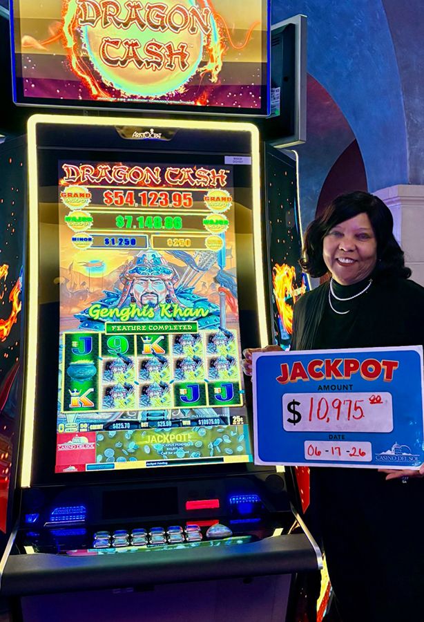 Jackpot Winners at Casino Del Sol