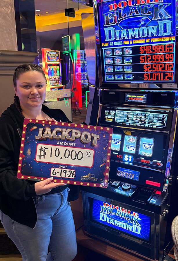 Jackpot Winners at Casino Del Sol